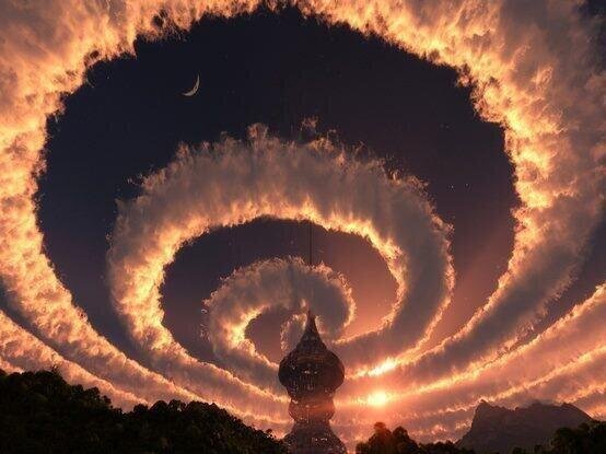 Espiral de Nubes